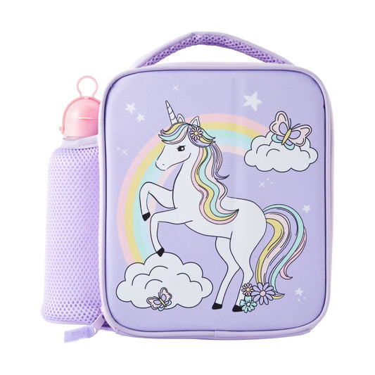 Anko Unicorn Insulated Lunch Bag & 500ml Water Bottle Set for Kids