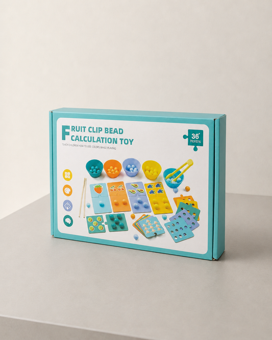 Montessori Counting, Sorting & Color Matching Educational Toy for Kids 36+ Months