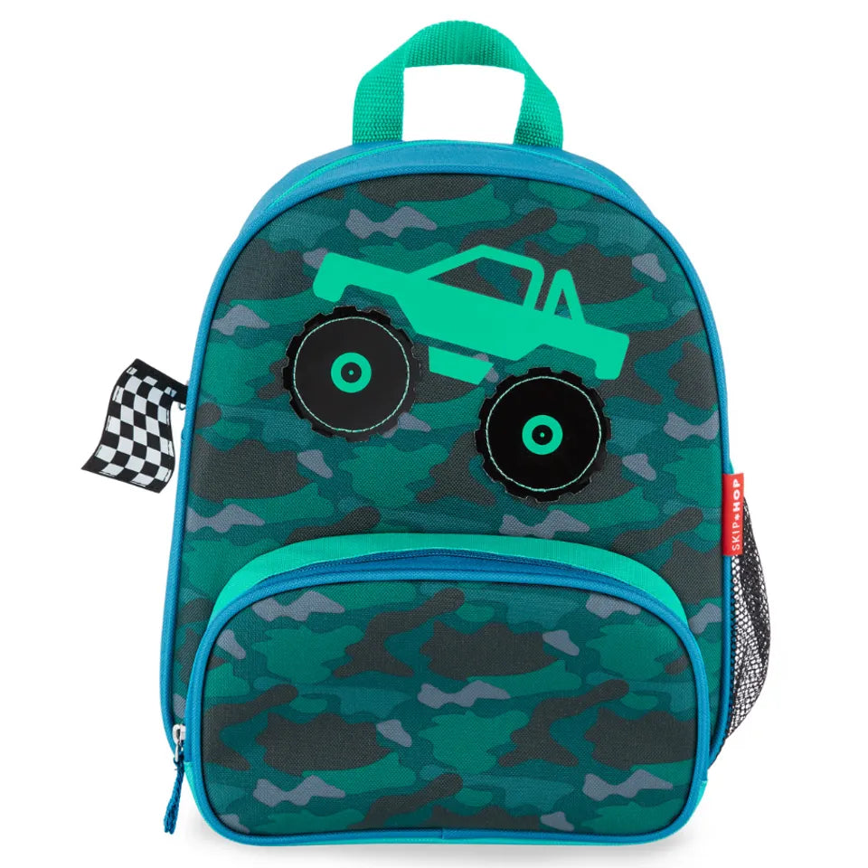Skip Hop Monster Truck Kids Backpack – 12-Inch Preschool Backpack