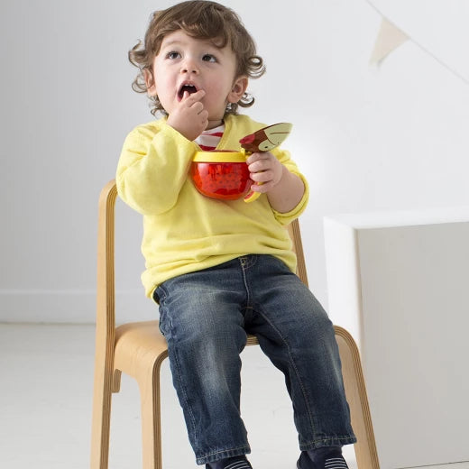 Skip Hop Zoo Monkey No-Spill Snack Cup – 222ml Toddler Snack Container
