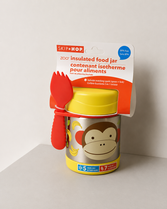 SkipHop - Zoo Food Jar 325ml - Monkey