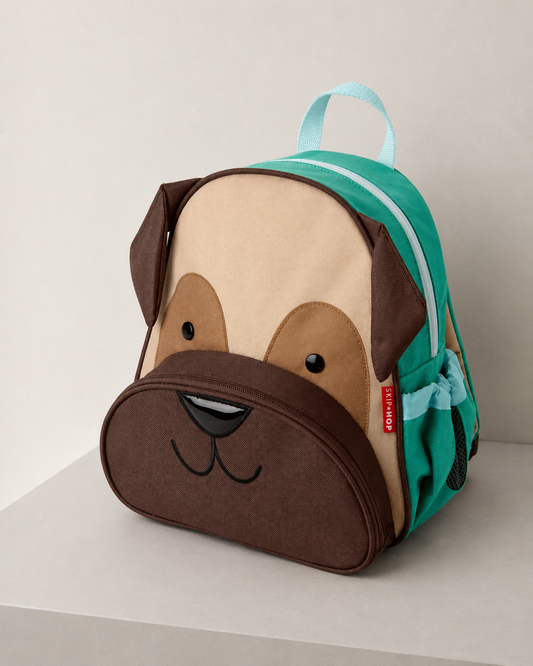 Skip Hop Zoo Pug Kids Backpack – 12-Inch Preschool Backpack