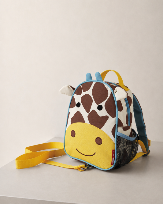 Skip Hop Zoo-Let Giraffe Mini Backpack with Safety Harness – Toddler Backpack