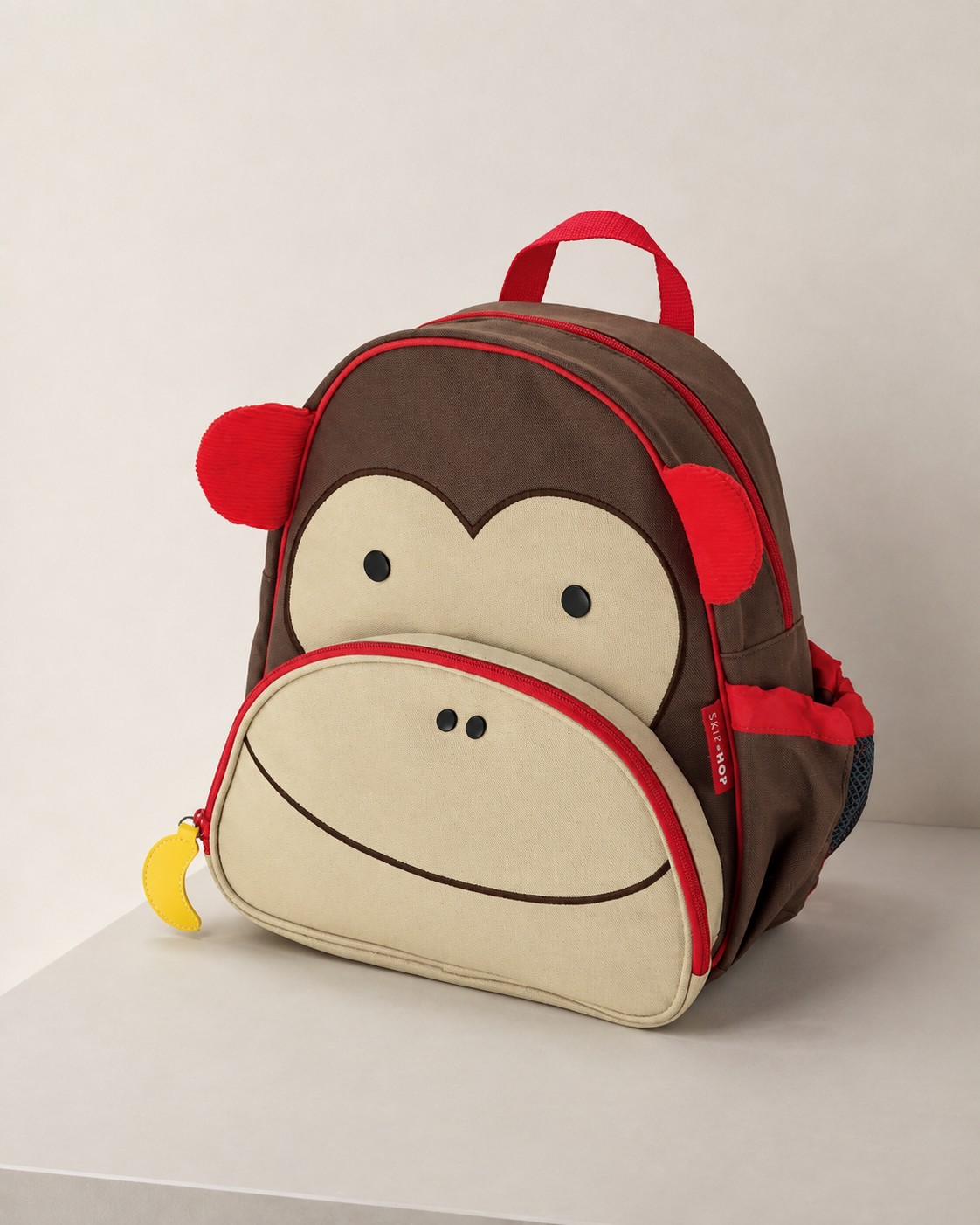 Skip Hop Zoo Monkey Kids Backpack – 12-Inch Preschool Backpack