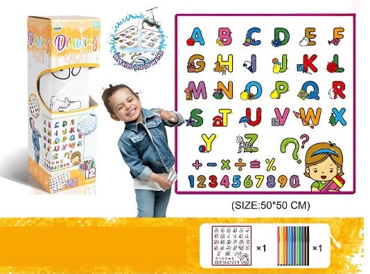 Drawing Mat for Kids 3+ – Mess-Free Doodle & Learning Mat