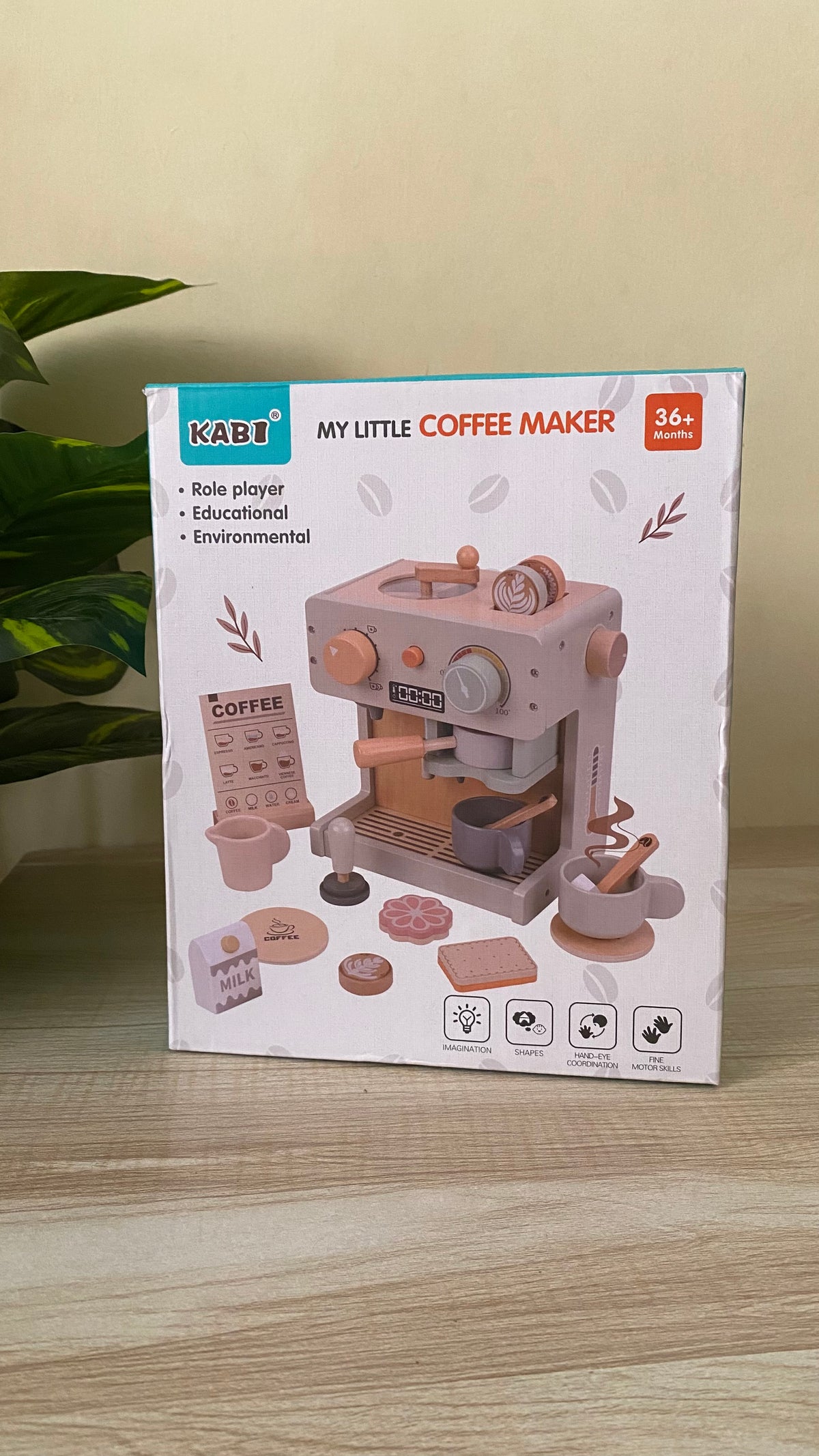 Wooden Coffee Machine