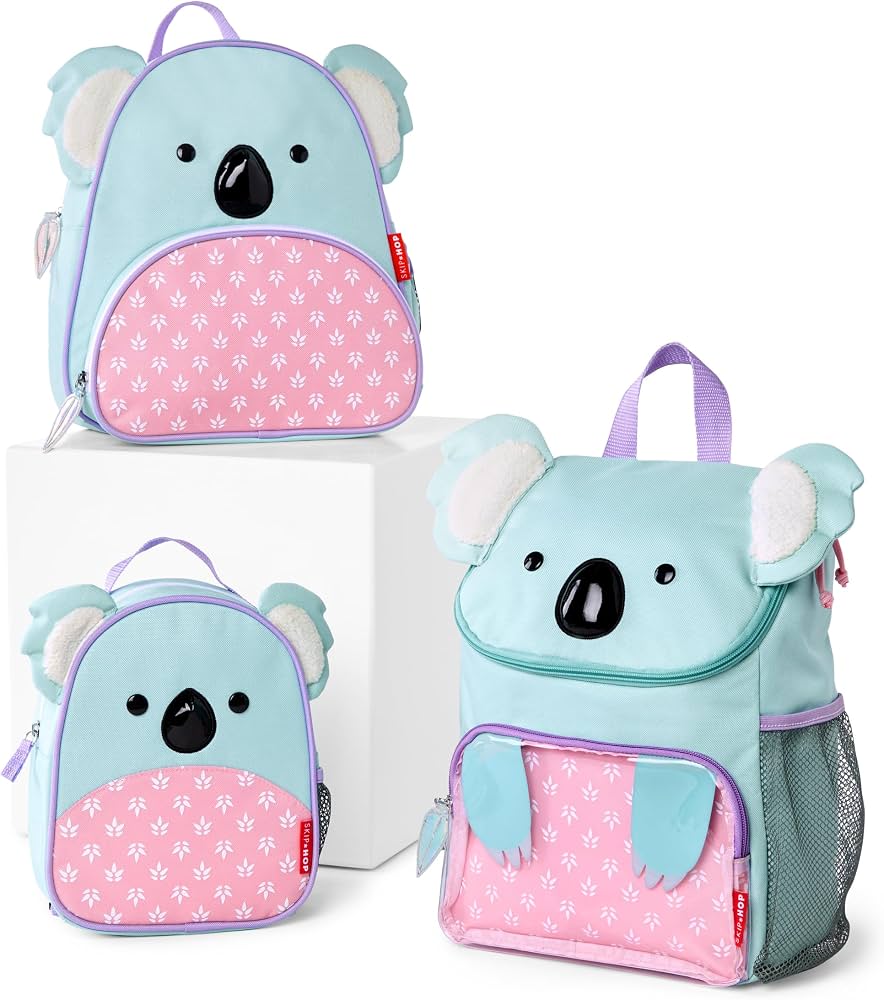 Skip Hop Zoo-Let Koala Mini Backpack with Safety Harness – Toddler Backpack