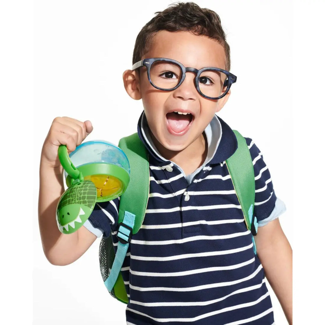 Skip Hop Zoo Alligator No-Spill Snack Cup – 222ml Toddler Snack Container