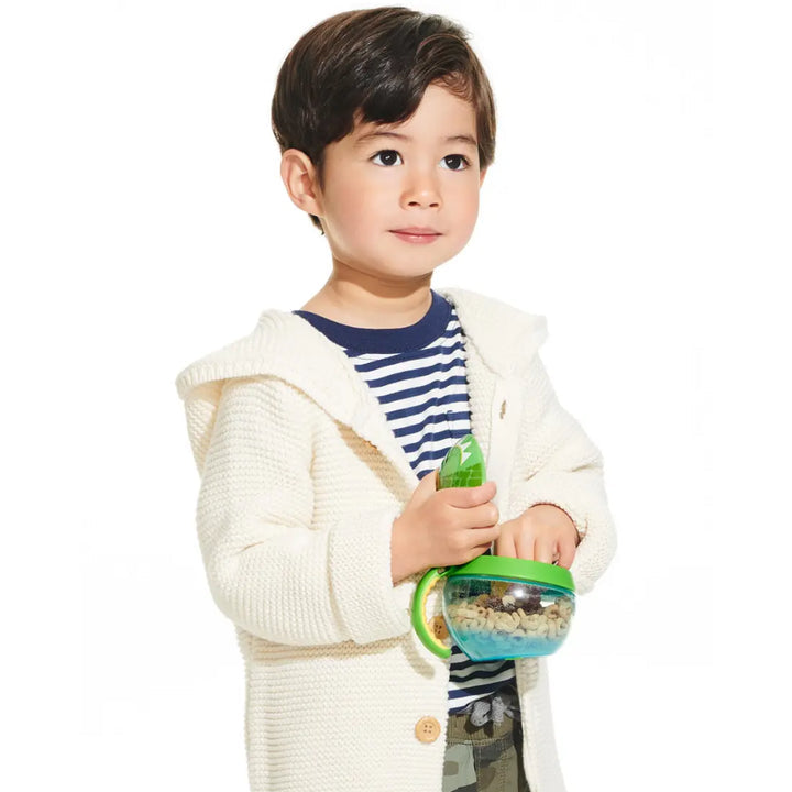 Skip Hop Zoo Alligator No-Spill Snack Cup – 222ml Toddler Snack Container