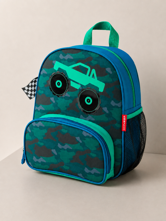 Skip Hop Monster Truck Kids Backpack – 12-Inch Preschool Backpack