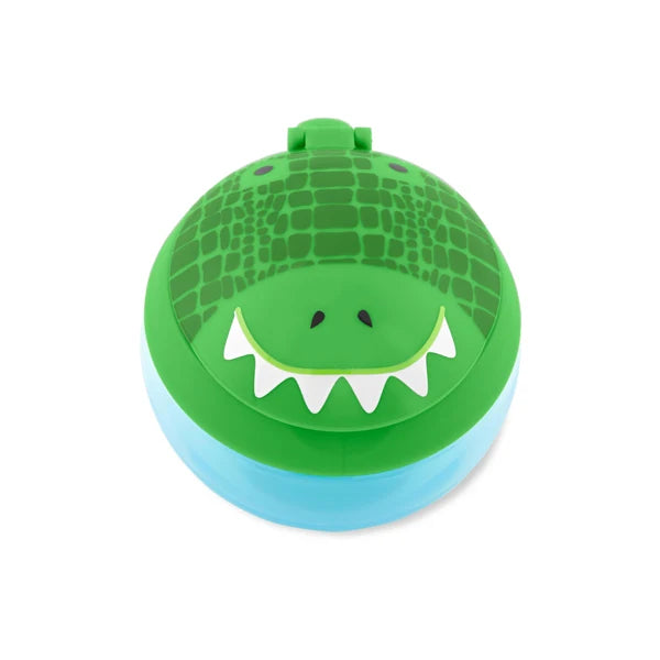 Skip Hop Zoo Alligator No-Spill Snack Cup – 222ml Toddler Snack Container
