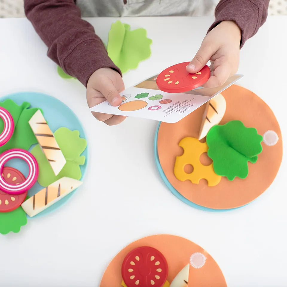 Skip Hop Zoo Little Chef Meal Kit – 26-Piece Pretend Play Food Set for Kids 3+