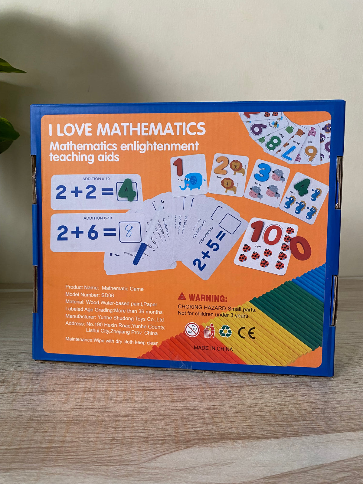 I love mathematics game