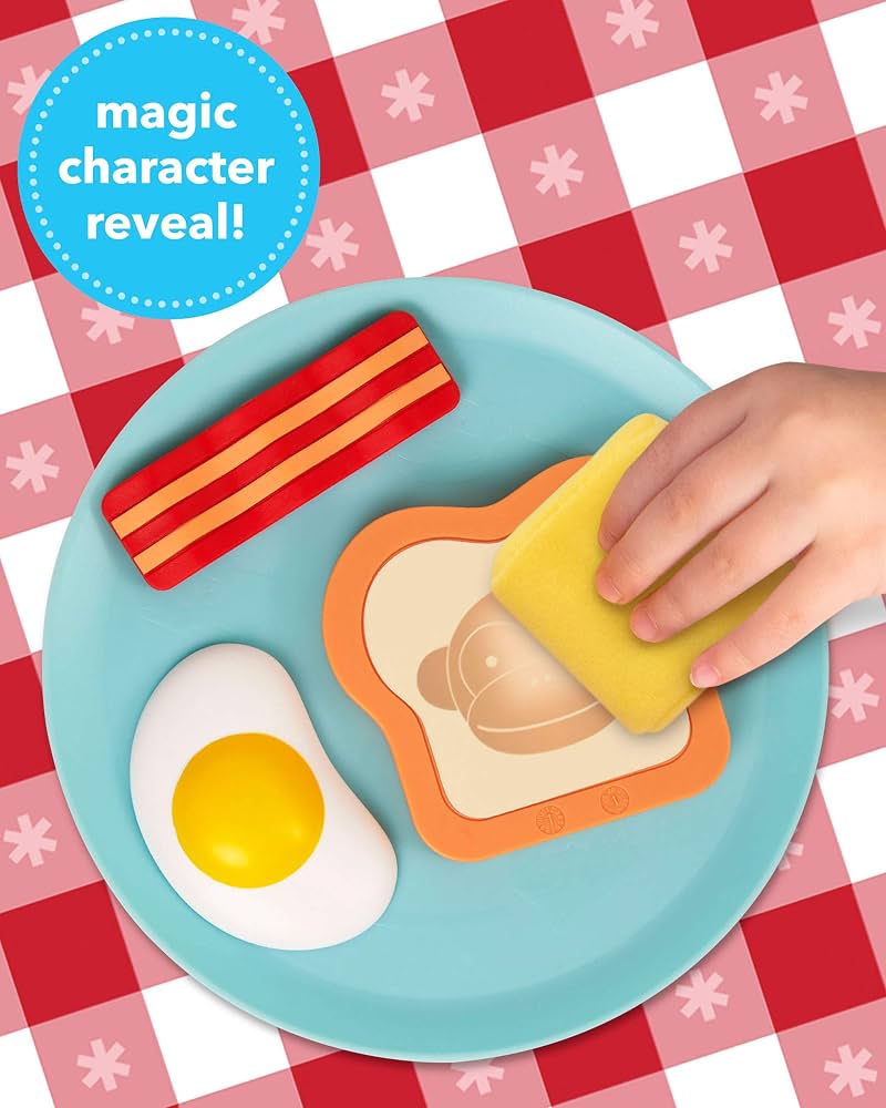 Skip Hop Zoo Let’s Brunch Set – 16-Piece Pretend Play Food Toy for Kids