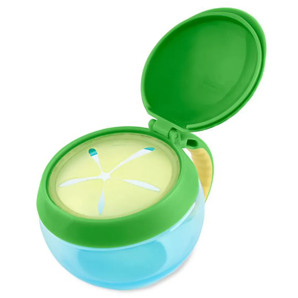 Skip Hop Zoo Alligator No-Spill Snack Cup – 222ml Toddler Snack Container