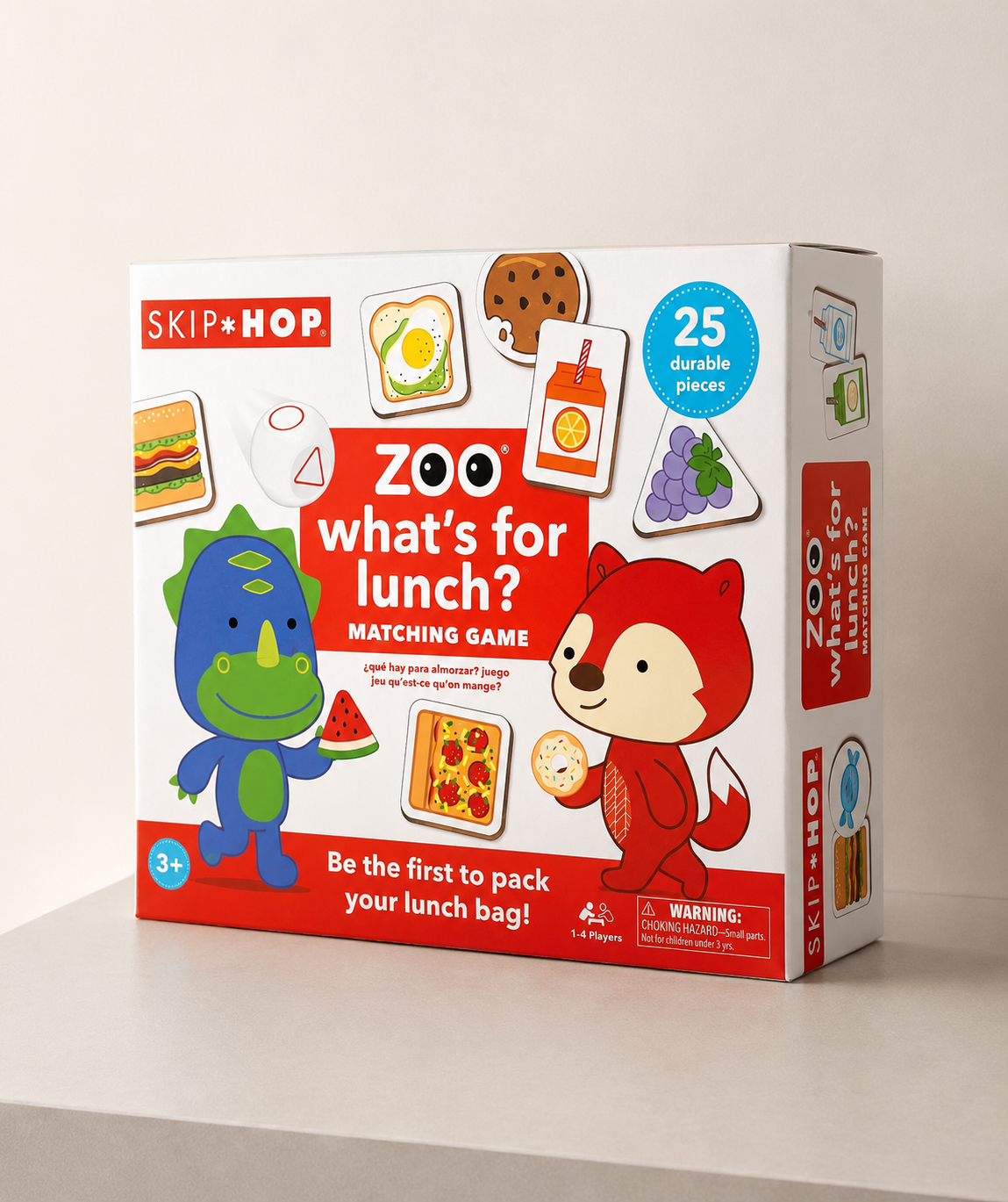 Skip Hop Zoo What’s for Lunch Matching & Memory Game for Kids