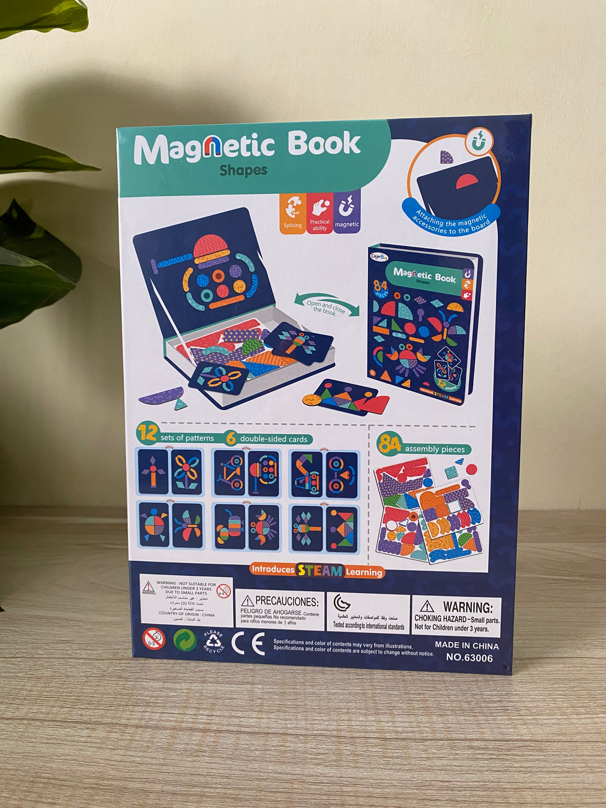 Magnetic Shapes Book