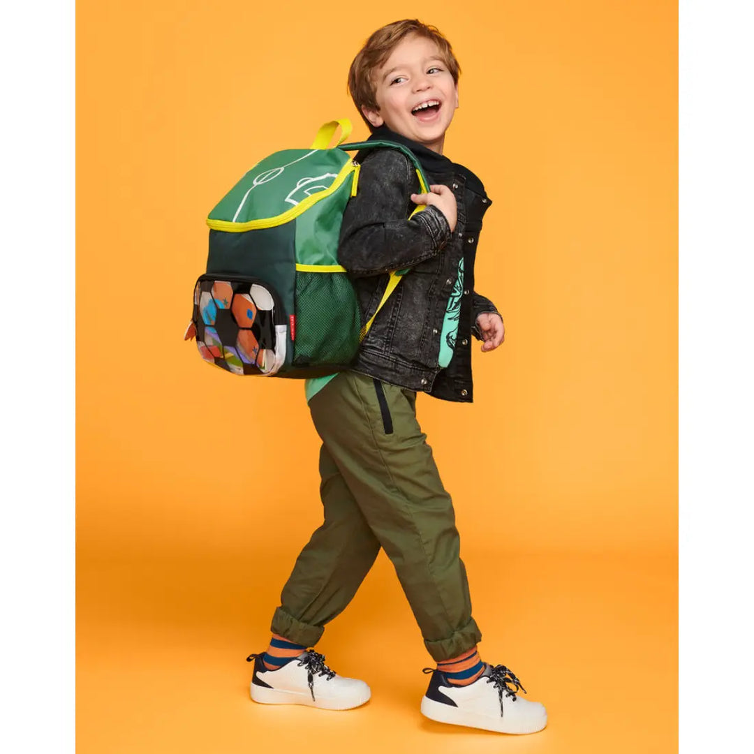 Skip Hop Spark Style Football Kids Backpack – 14 Inch Big Kid School Bag