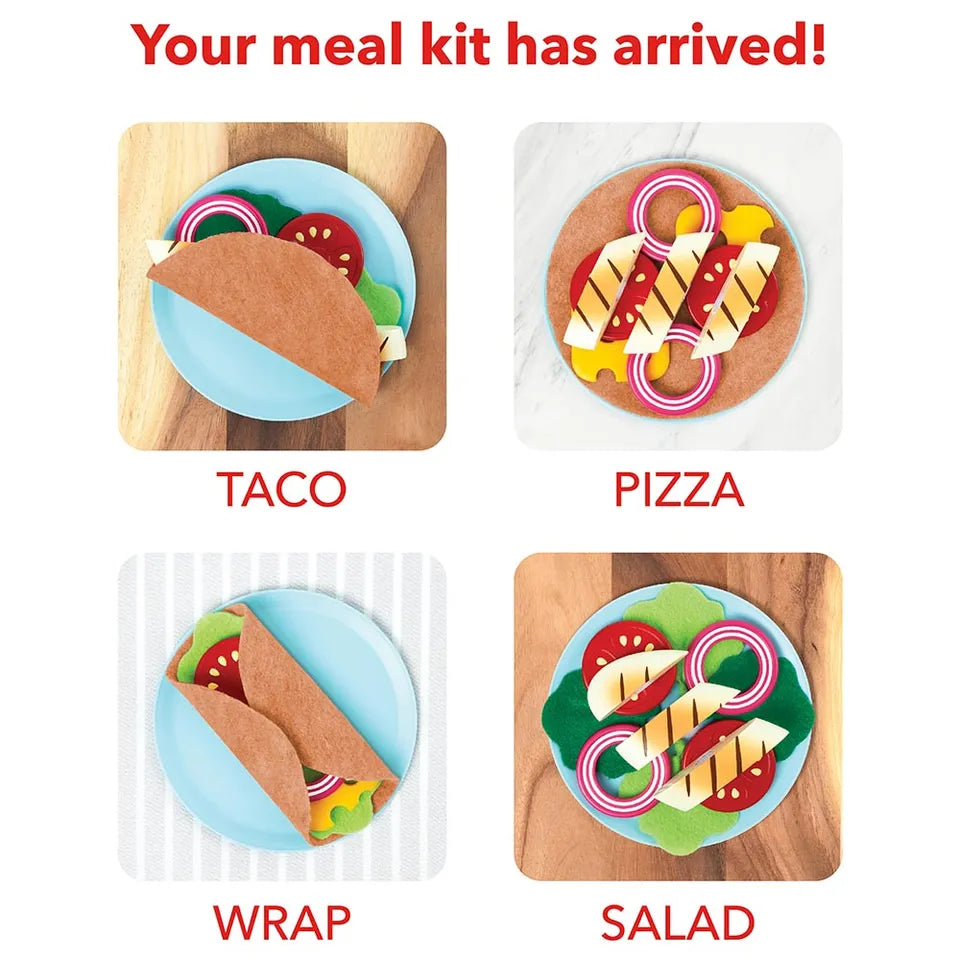 Skip Hop Zoo Little Chef Meal Kit – 26-Piece Pretend Play Food Set for Kids 3+