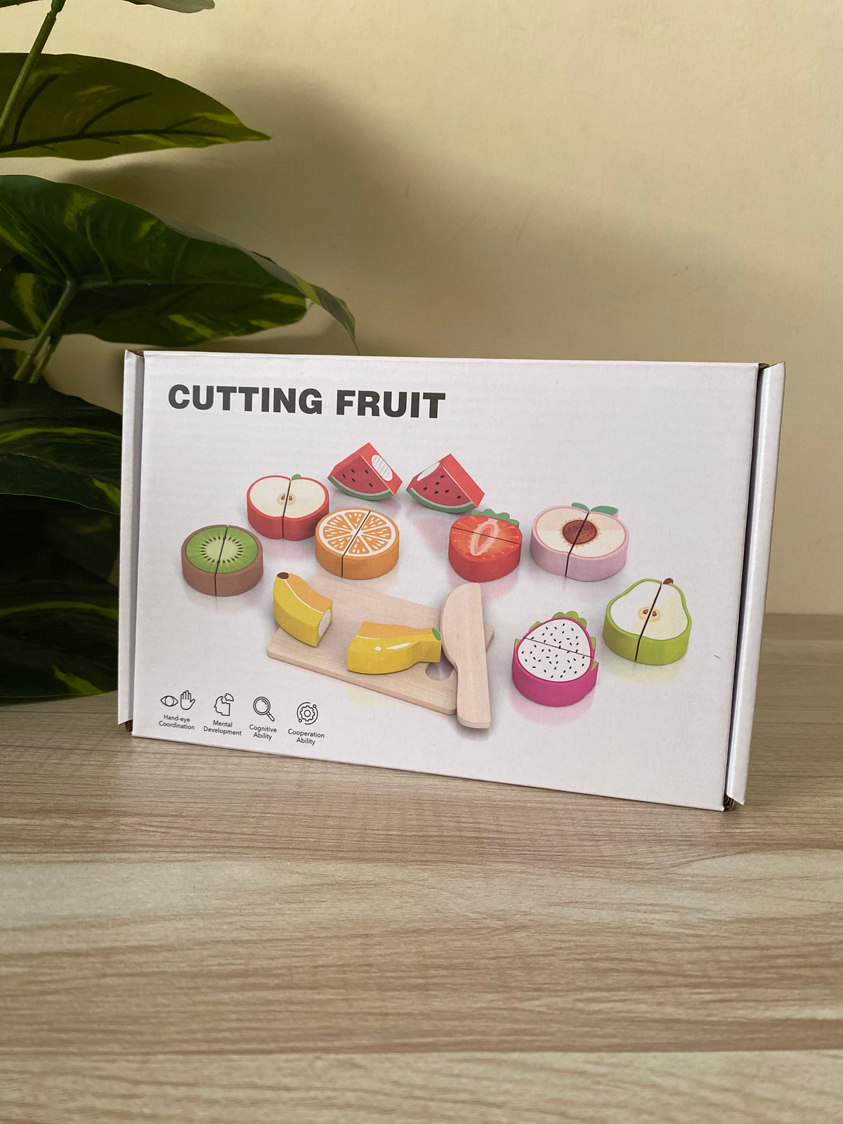 Wooden Cutting Fruit Set
