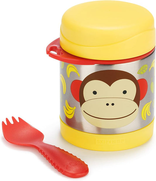 SkipHop - Zoo Food Jar 325ml - Monkey