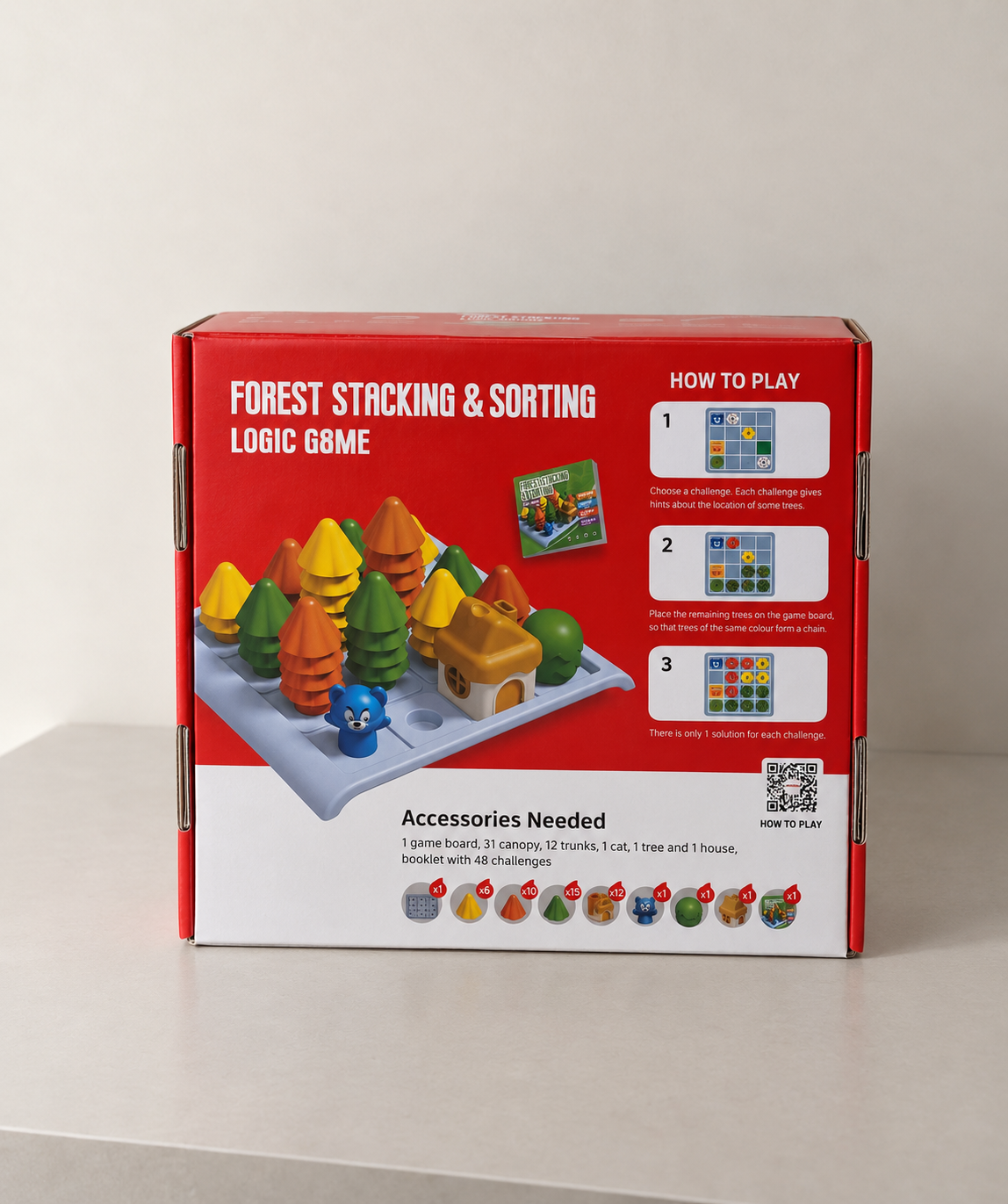 Forest Stacking & Sorting Logic Game