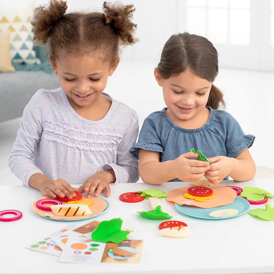 Skip Hop Zoo Little Chef Meal Kit – 26-Piece Pretend Play Food Set for Kids 3+